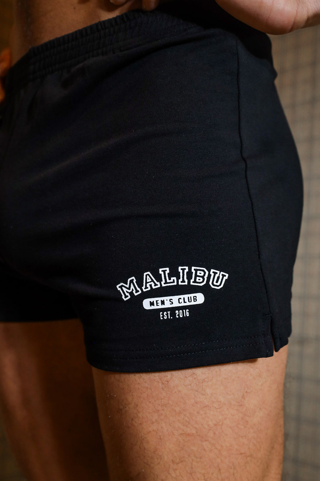 Peek-A-Boo Varsity 2" Short Shorts  -  Midnight