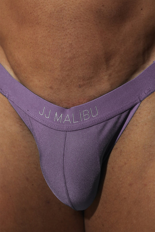 Deep Back V Jockstrap - Maroon